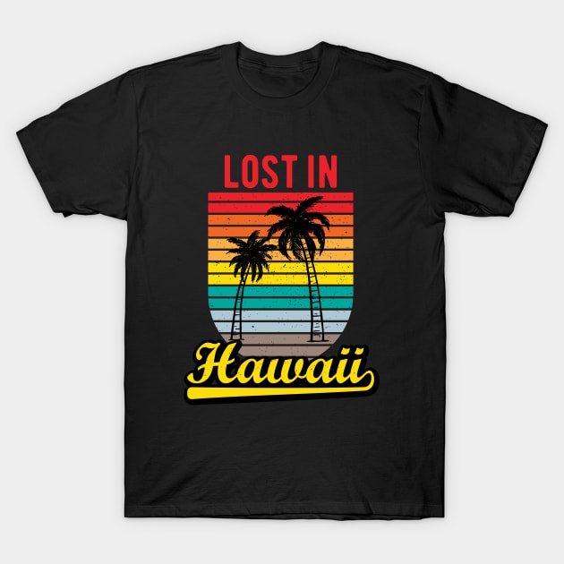 Lost in Hawaii vintage T-Shirt by Mako Design 